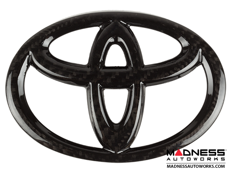 Toyota Sienna Emblem Carbon Fiber MADNESS Autoworks Auto Parts